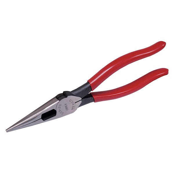 High leverage long nose side cut plier 8-9/32"